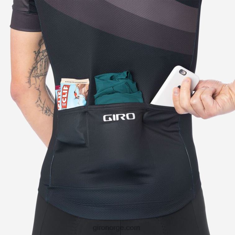 Giro menn chrono sportstrøye R26ZP151 svart gjengi