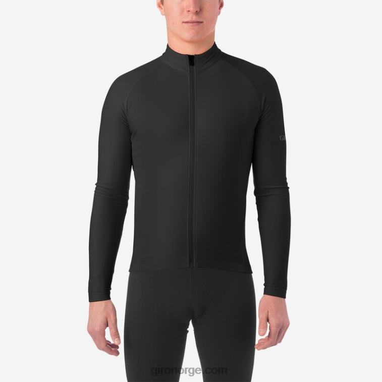 Giro menn chrono termisk ls jersey R26ZP144 svart