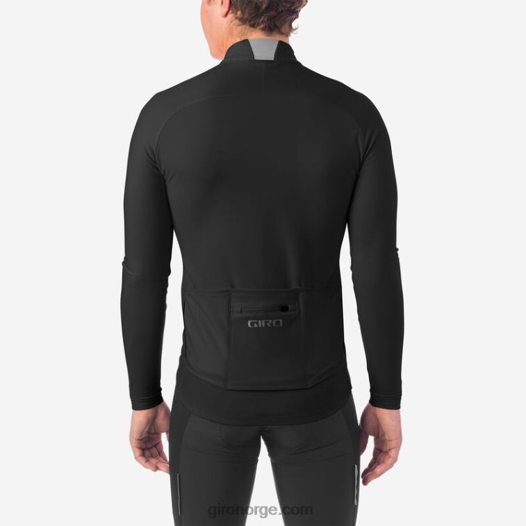 Giro menn chrono termisk ls jersey R26ZP144 svart