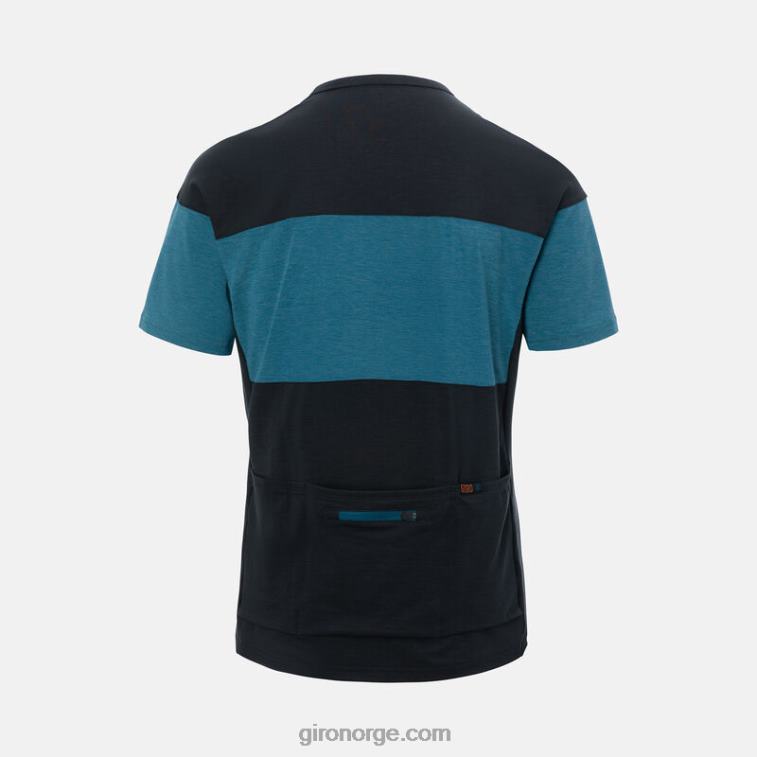 Giro menn kjøre jersey R26ZP255 svart/havneblå