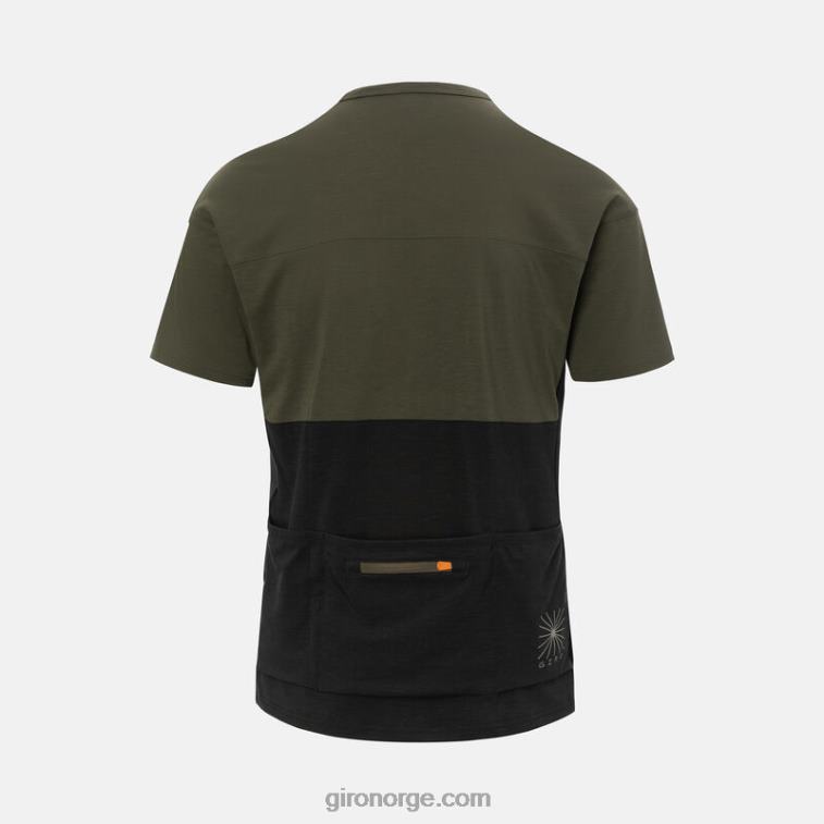 Giro menn kjøre jersey R26ZP256 løype grønn/svart