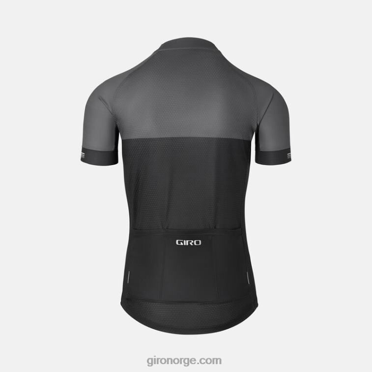 Giro menn krono jersey R26ZP5 svart/grå