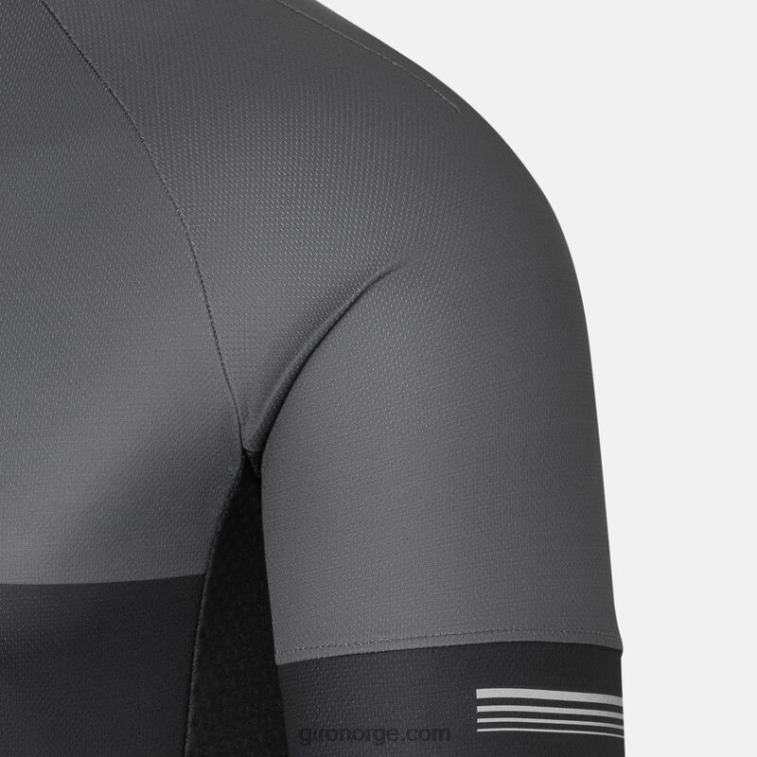 Giro menn krono jersey R26ZP5 svart/grå