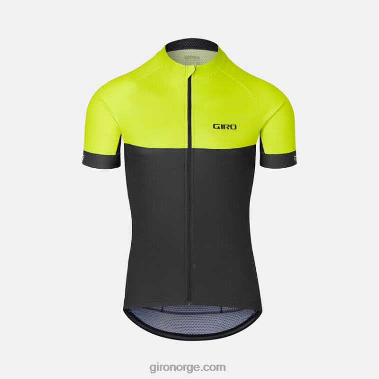 Giro menn krono jersey R26ZP93 sitron/svart