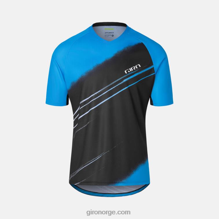 Giro menn roust jersey R26ZP129 en blå aktuator