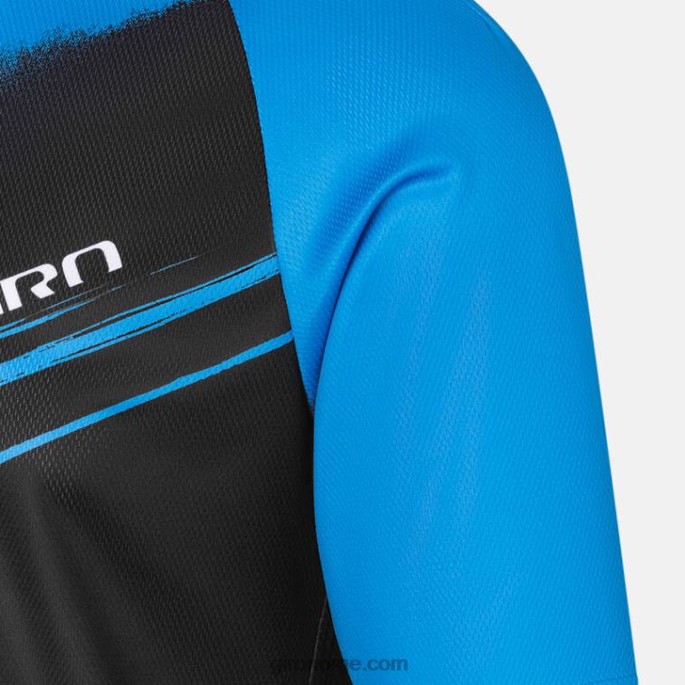 Giro menn roust jersey R26ZP129 en blå aktuator
