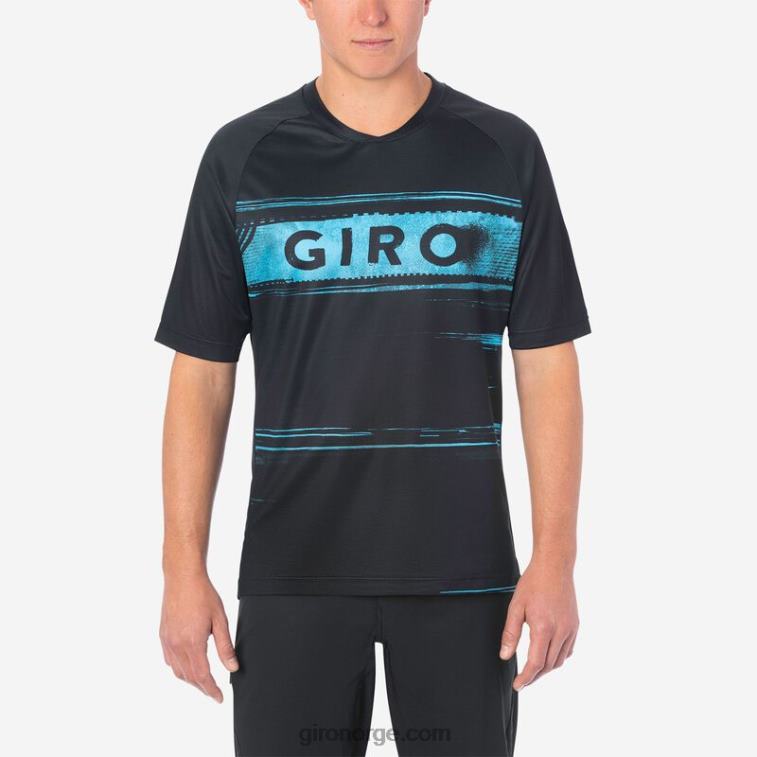 Giro menn roust jersey R26ZP675 svart/isfjell hypnotisk