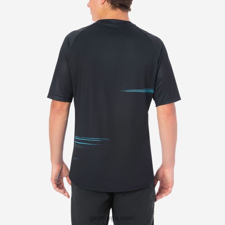 Giro menn roust jersey R26ZP675 svart/isfjell hypnotisk