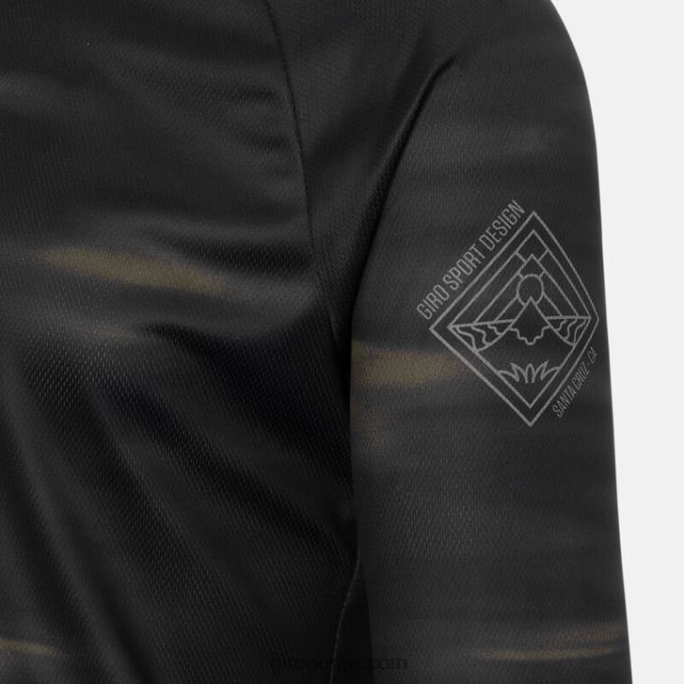 Giro menn roust ls jersey R26ZP738 sti grønn varm runde