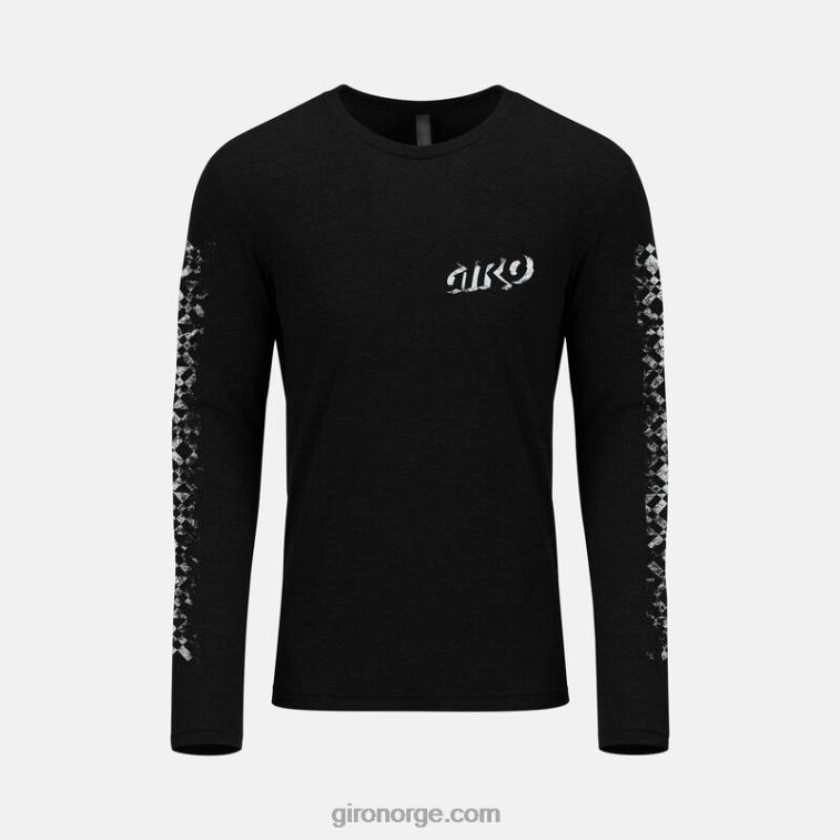 Giro menn t-skjorte - lange ermer R26ZP246 svart sintra