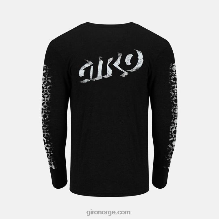 Giro menn t-skjorte - lange ermer R26ZP246 svart sintra