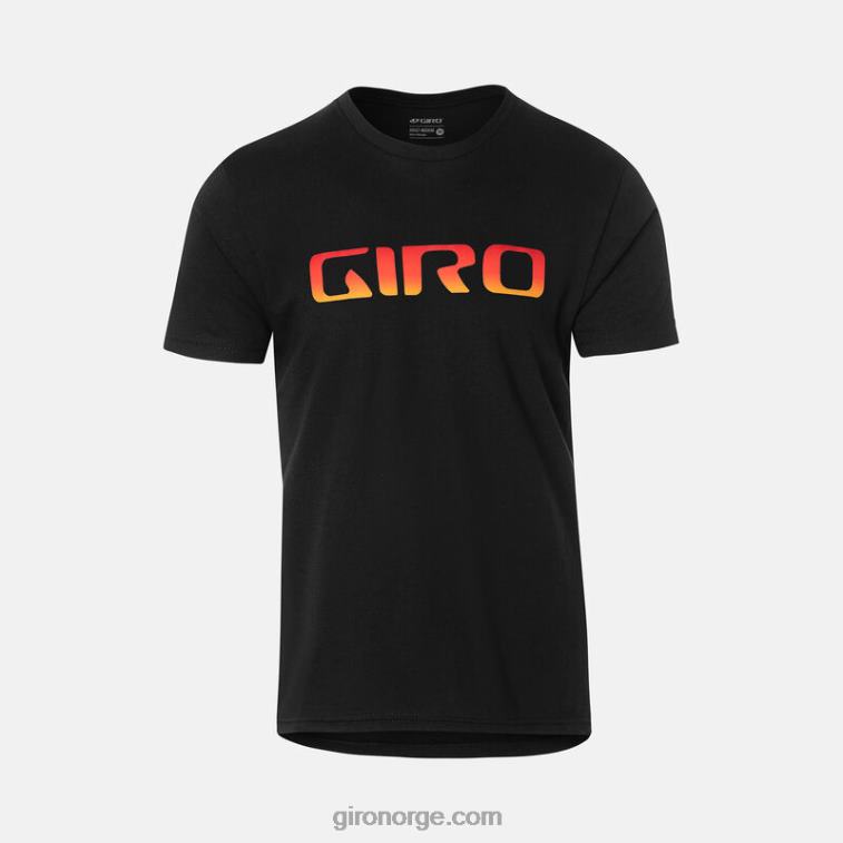 Giro menn tech tee - kortermet R26ZP1037 svart hyperglitsj