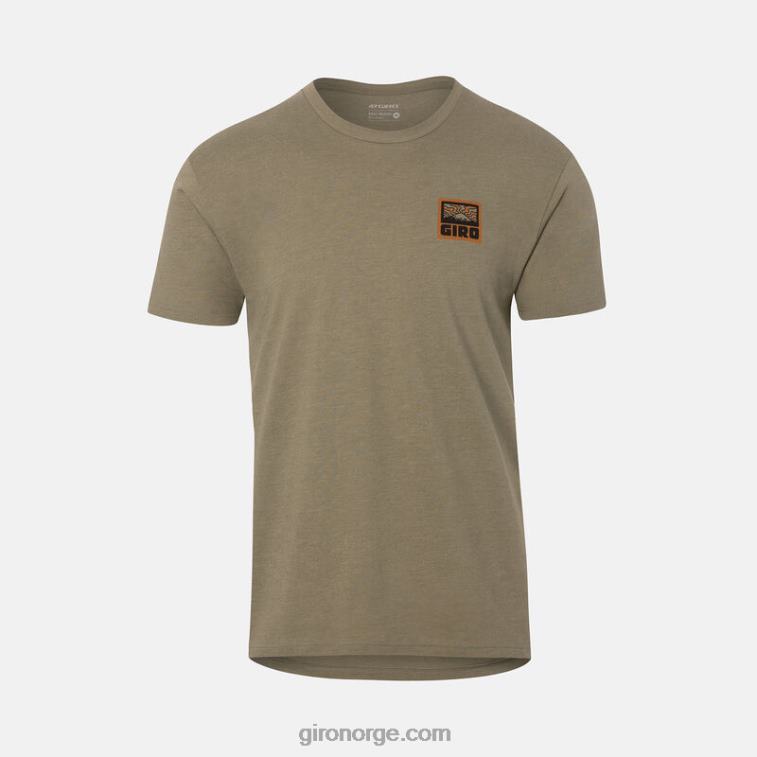 Giro menn tech tee - kortermet R26ZP1042 sti grønn