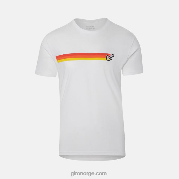 Giro menn tee R26ZP1031 hvit vintage