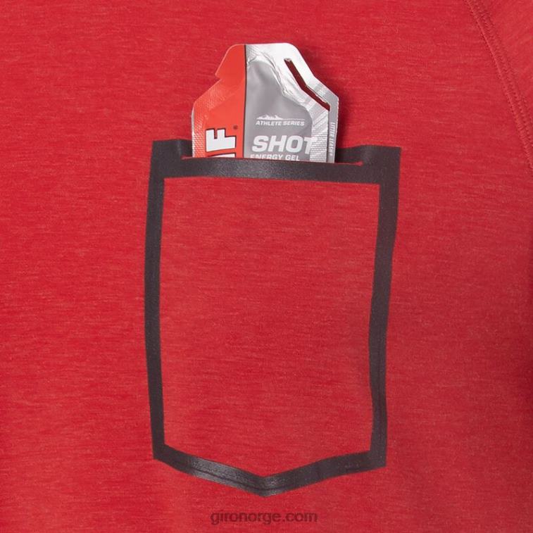 Giro menn venture jersey R26ZP727 ginja rød
