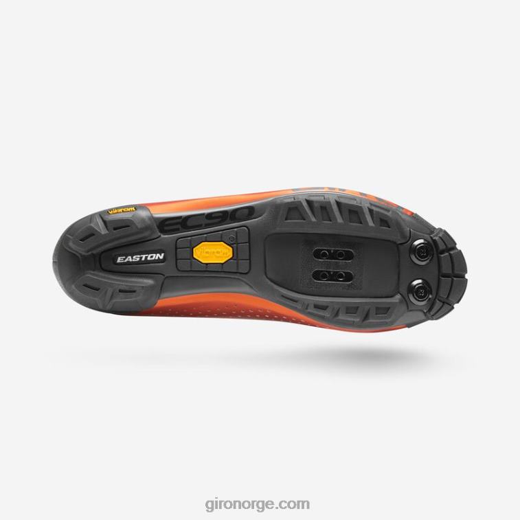 Giro menn empire vr90 sko R26ZP510 rød oransje anodisert