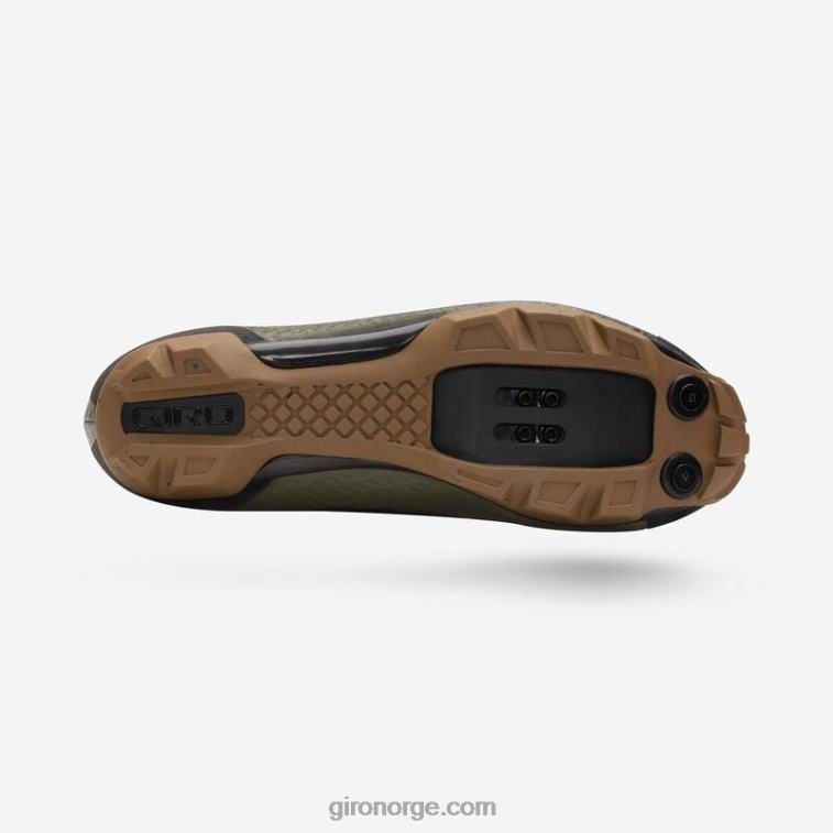 Giro menn sektor sko R26ZP542 oliven/gummi