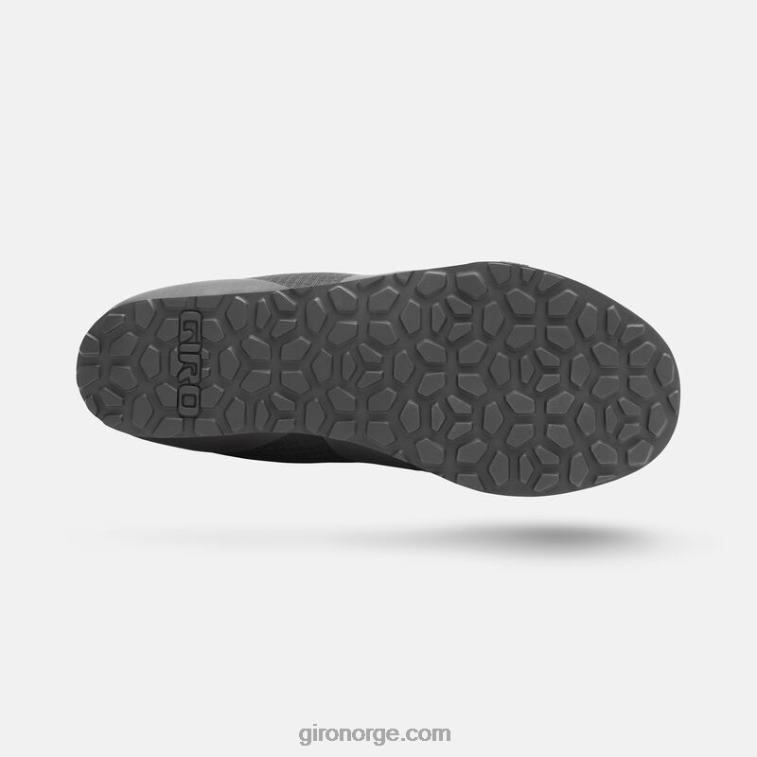 Giro menn tracker fastlace sko R26ZP23 svart/lys rød