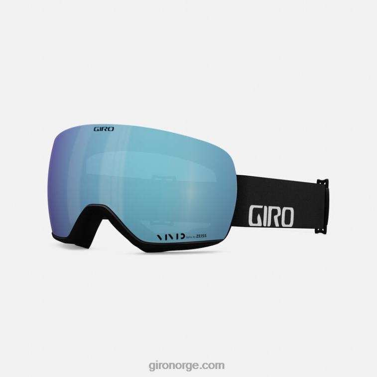 Giro unisex artikkel asiatisk passform briller R26ZP196 svart ordmerke