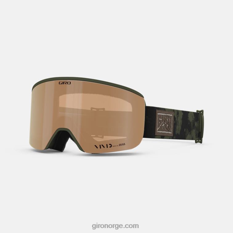 Giro unisex axis asian fit brille R26ZP924 sti grønt skystøv