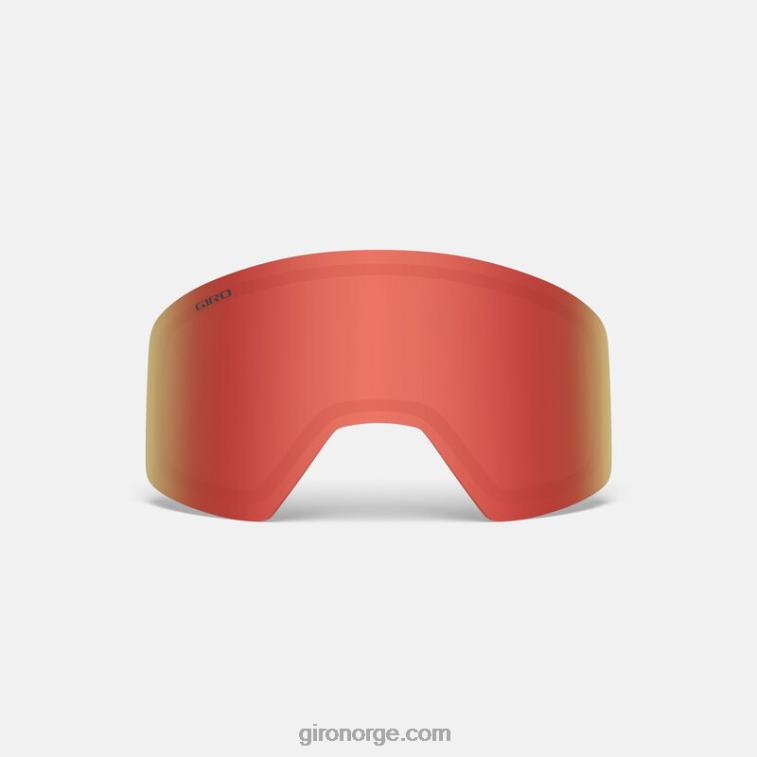Giro unisex blok mtb brille erstatningsobjektiv R26ZP1056 rav skarlagen