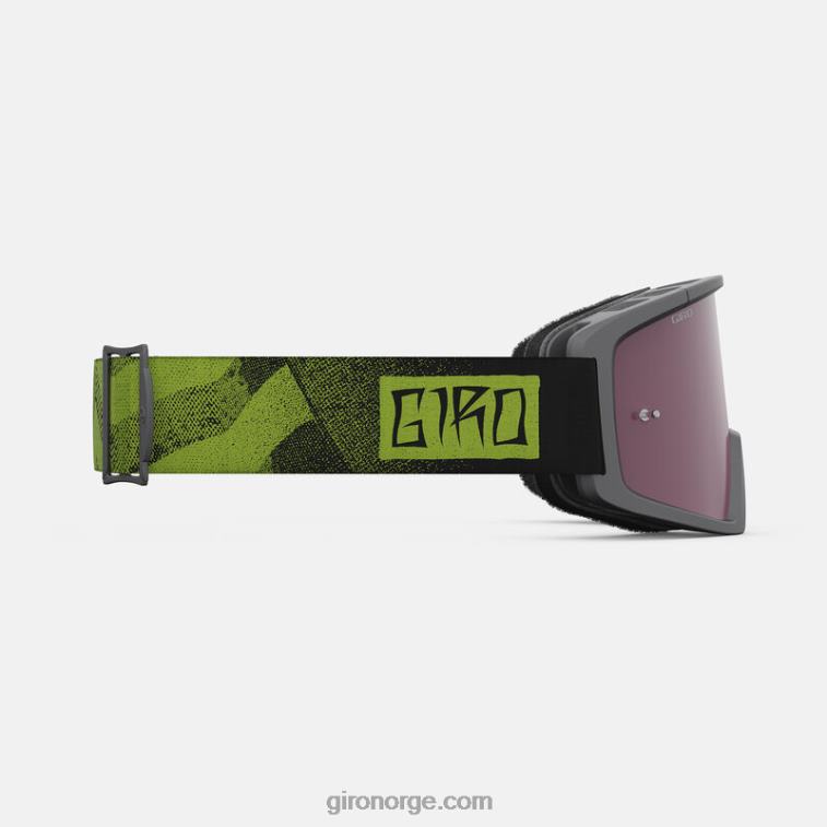 Giro unisex blok mtb-brille med levende linse R26ZP224 svart/no lime