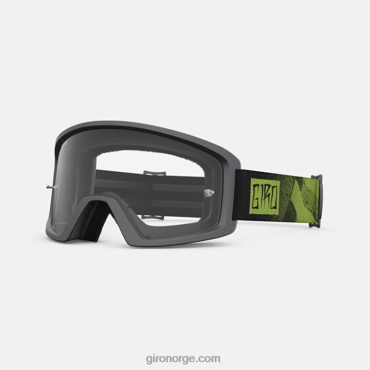 Giro unisex blok mtb-brille med levende linse R26ZP224 svart/no lime