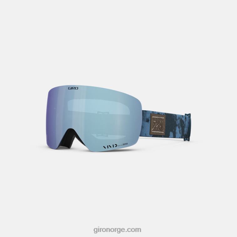 Giro unisex contour rs asiatisk passform briller R26ZP198 ano havn blå skystøv