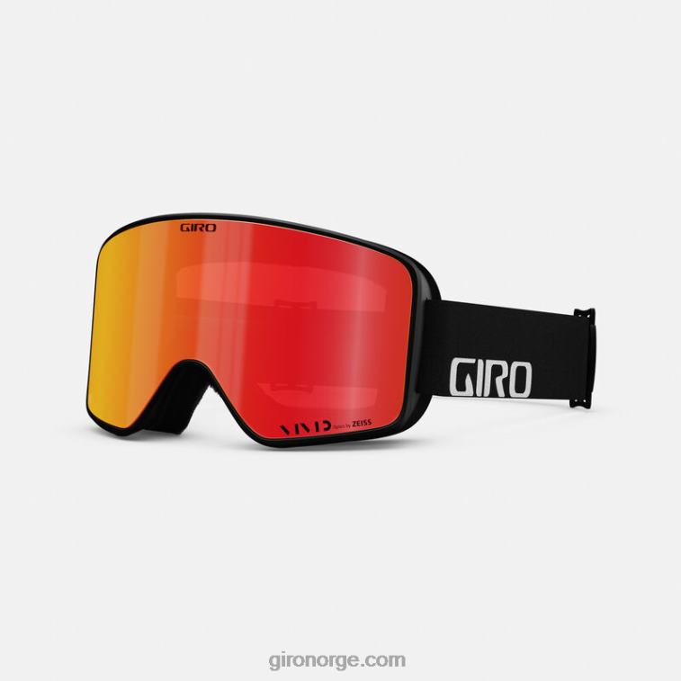 Giro unisex metode asiatisk passform briller R26ZP193 svart ordmerke