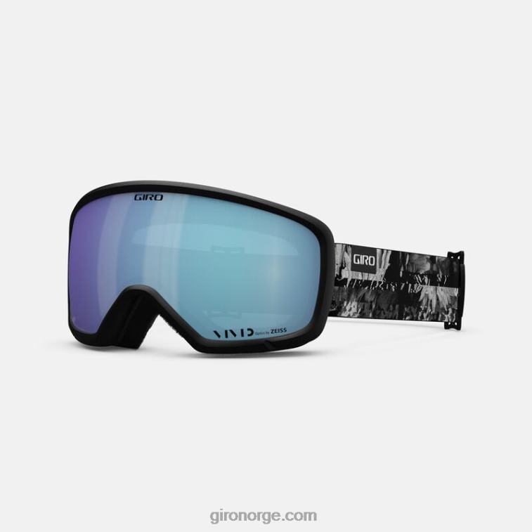 Giro unisex millie asian fit goggle R26ZP1357 svart/hvit data mosh
