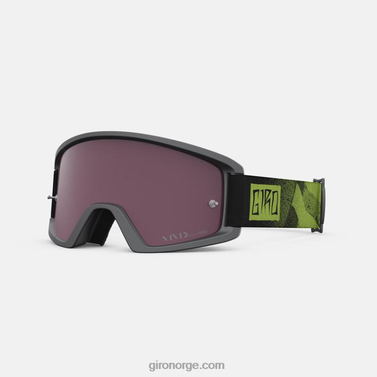 Giro unisex tazz mtb-brille med levende linse R26ZP216 svart/no lime