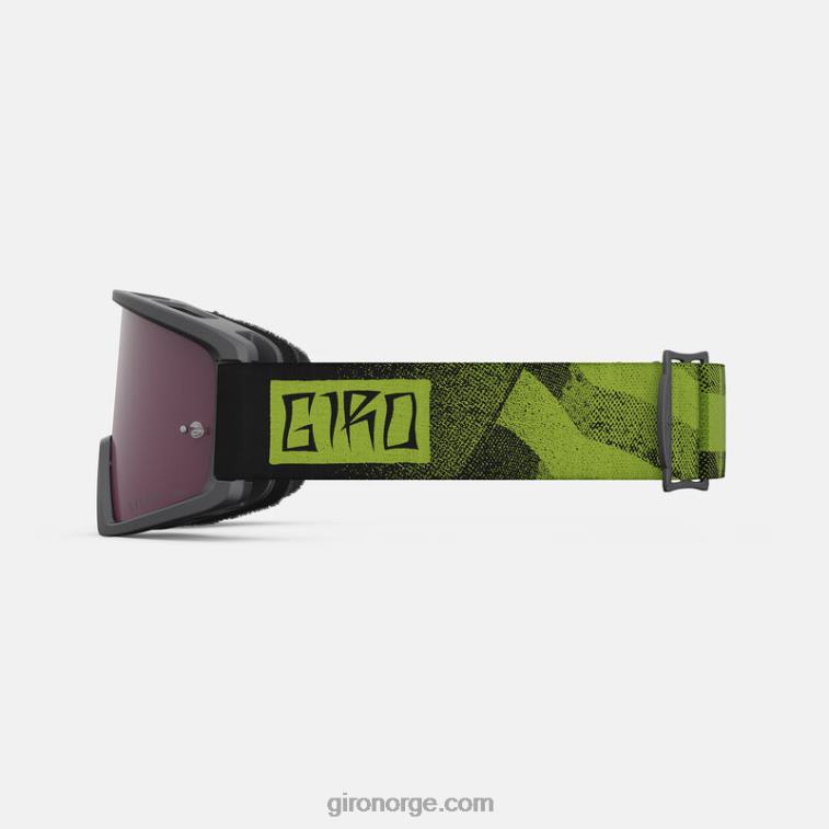 Giro unisex tazz mtb-brille med levende linse R26ZP216 svart/no lime