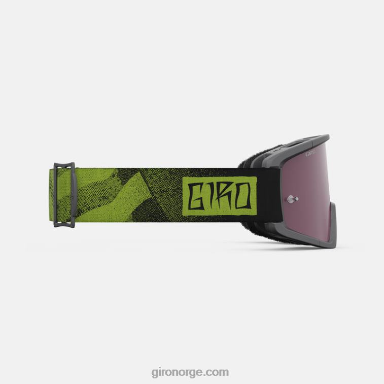 Giro unisex tazz mtb-brille med levende linse R26ZP216 svart/no lime