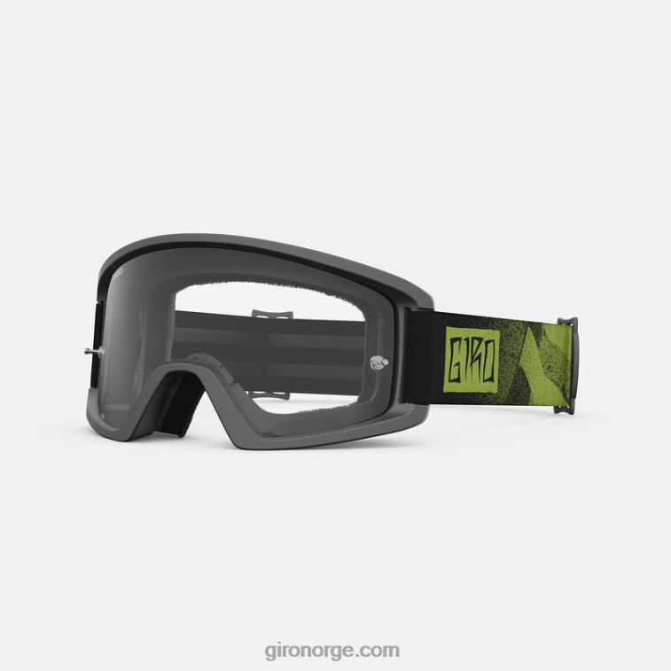 Giro unisex tazz mtb-brille med levende linse R26ZP216 svart/no lime