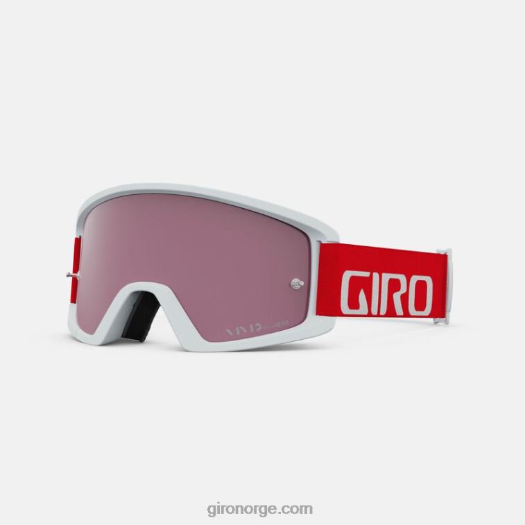 Giro unisex tazz mtb-brille med levende linse R26ZP986 trimme rødt
