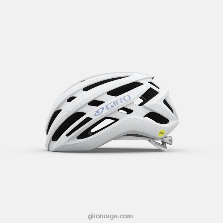 Giro kvinner agilis mips hjelm R26ZP1213 matt perlehvit