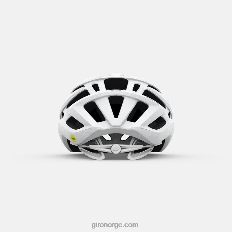 Giro kvinner agilis mips hjelm R26ZP1213 matt perlehvit