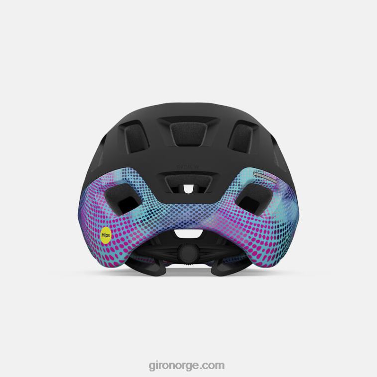 Giro kvinner radix mips hjelm R26ZP1226 matt svart kromatikk