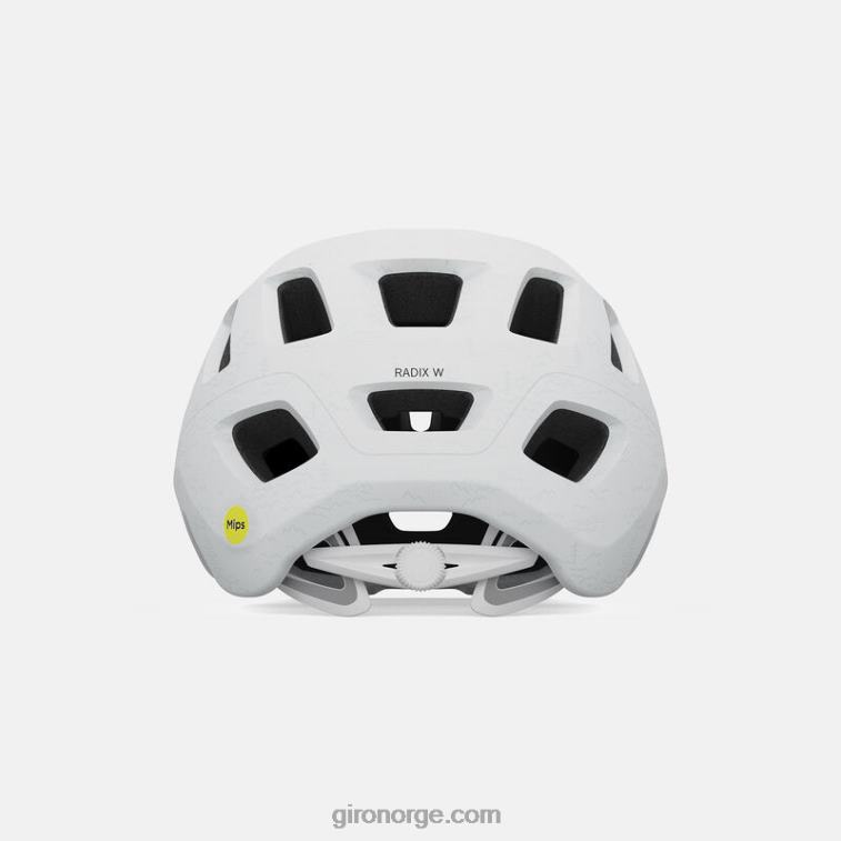 Giro kvinner radix mips hjelm R26ZP1230 matt hvit