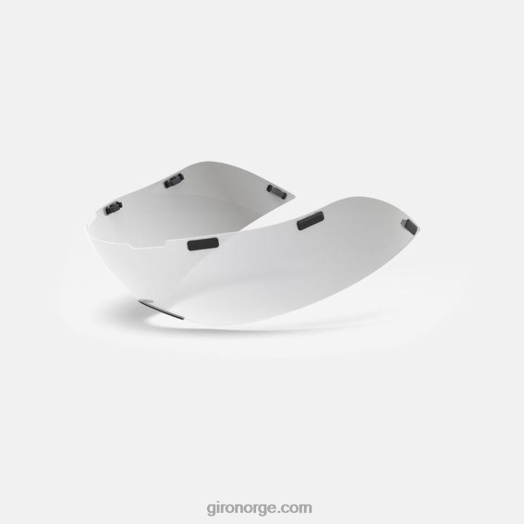 Giro unisex aerohead hjelmskjold R26ZP449 klar/sølv blits