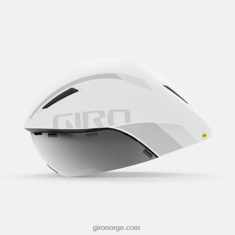 Giro unisex aerohead mips hjelm R26ZP312 matt hvit/sølv