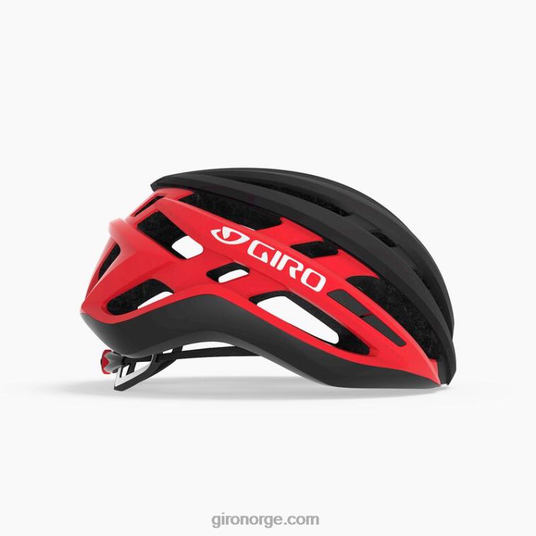 Giro unisex agilis mips hjelm R26ZP636 matt sort/lys rød