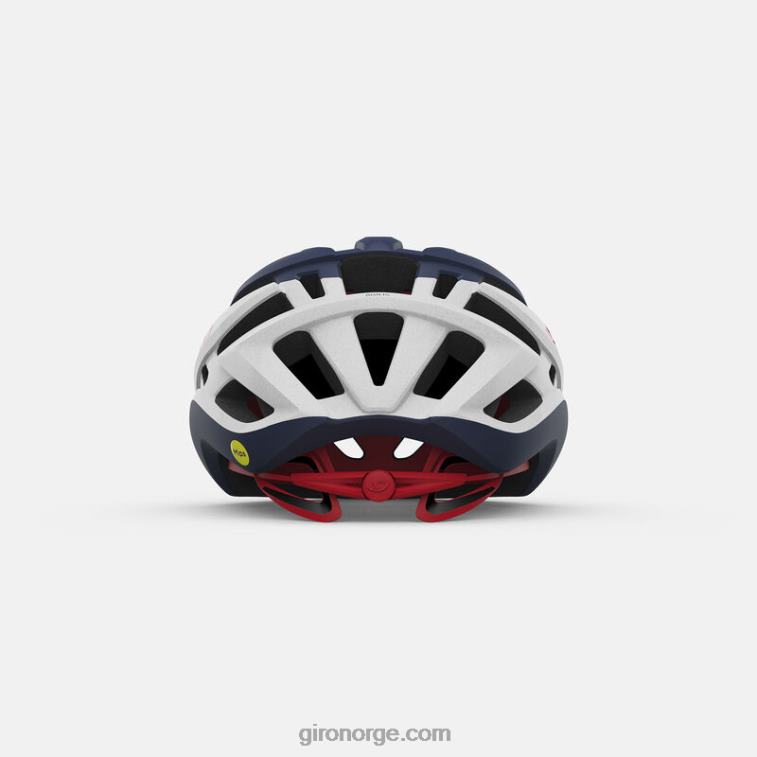 Giro unisex agilis mips hjelm R26ZP637 matt midnatt/hvit/lyserød