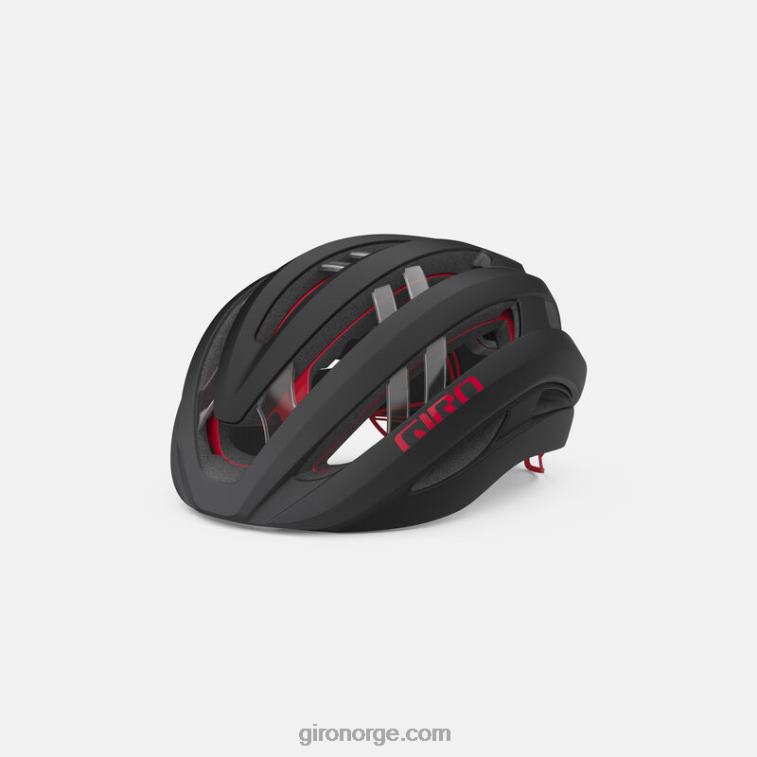 Giro unisex aries sfærisk hjelm R26ZP19 matt karbon/rød