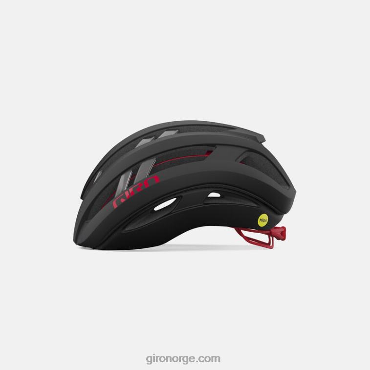 Giro unisex aries sfærisk hjelm R26ZP19 matt karbon/rød