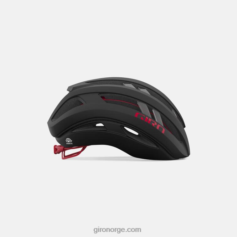 Giro unisex aries sfærisk hjelm R26ZP19 matt karbon/rød