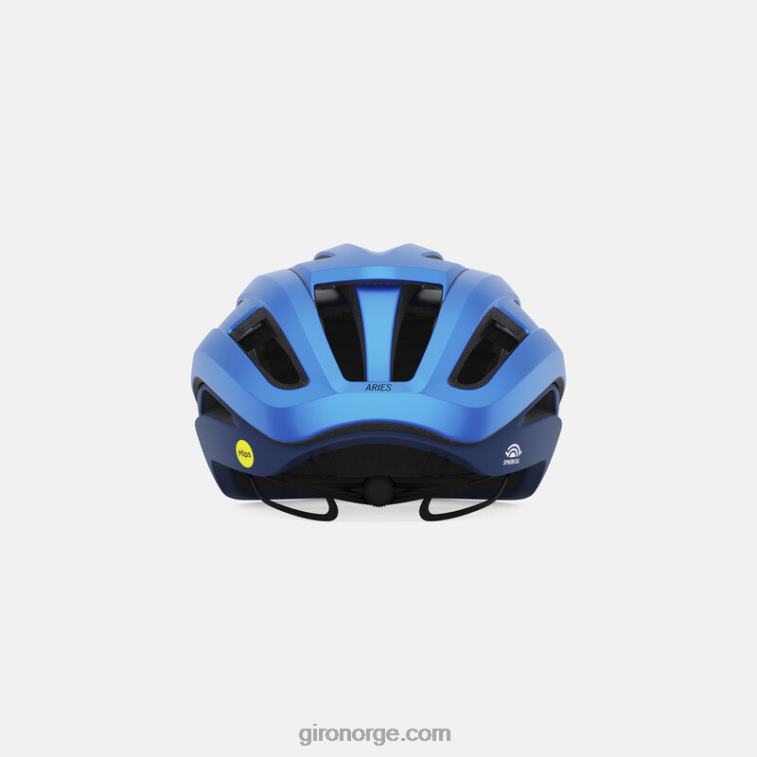 Giro unisex aries sfærisk hjelm R26ZP1 matt og blå