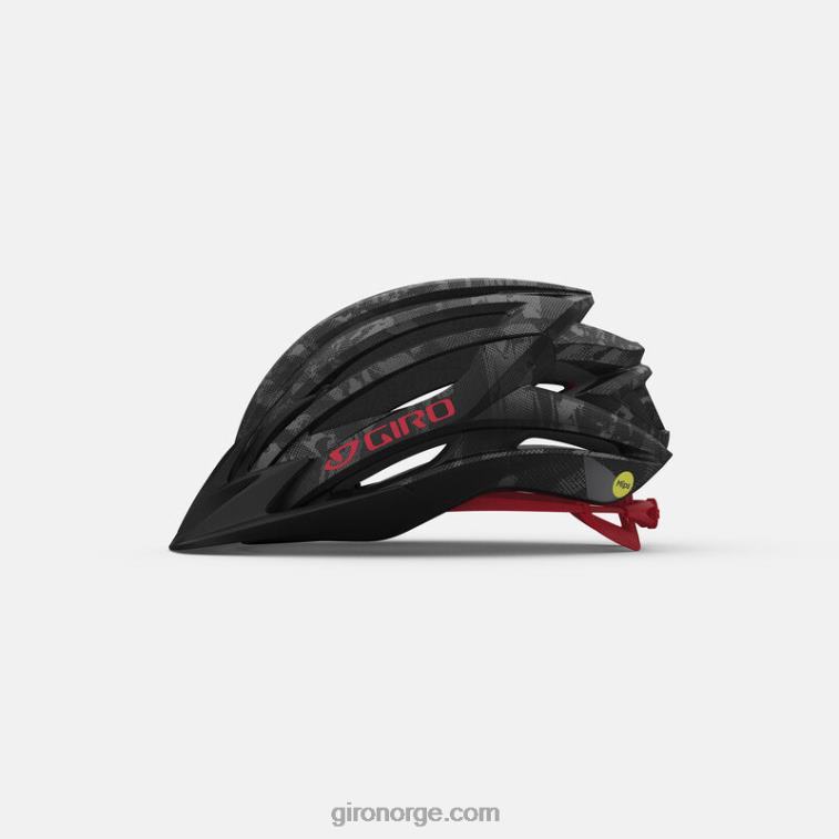 Giro unisex artex mips hjelm R26ZP579 matt svart kryss