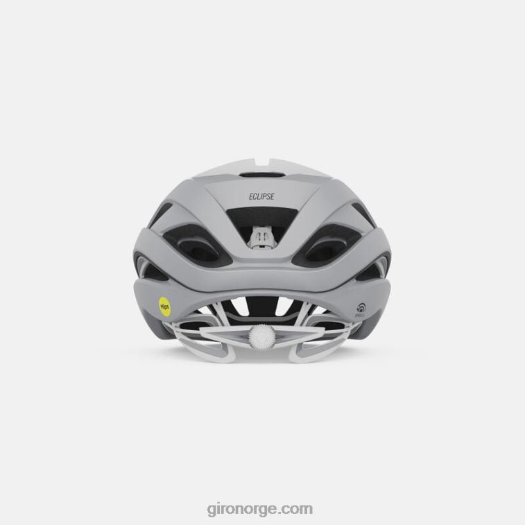 Giro unisex eclipse sfærisk hjelm R26ZP80 matt hvit/sølv