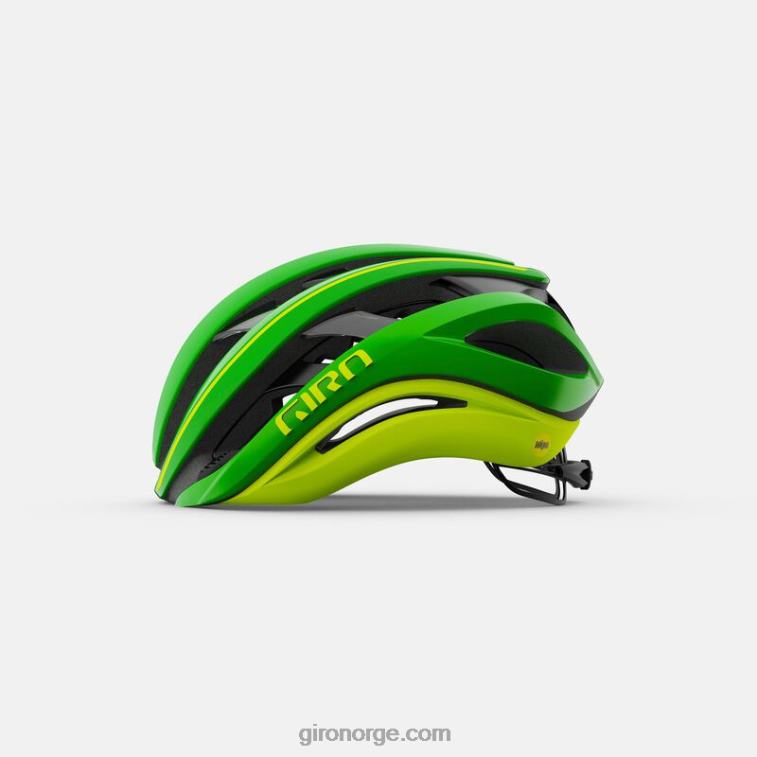 Giro unisex eter sfærisk hjelm R26ZP265 matt ano grønn/høylys gul